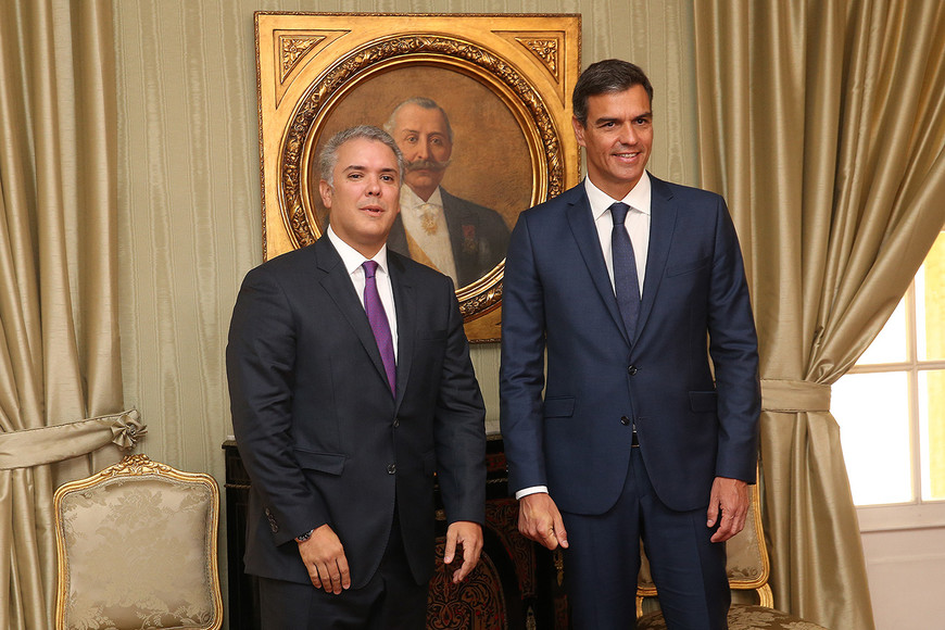 Visita a Colombia del presidente del Gobierno español