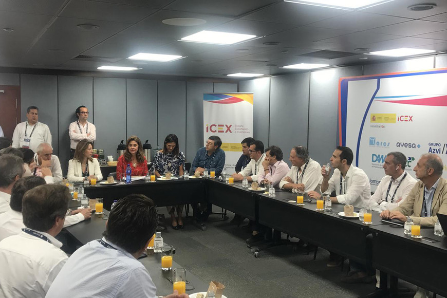Visita a Colombia de la Secretaria de Estado de Comercio