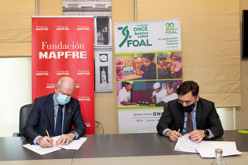 Acuerdo de colaboración entre Fundación Mapfre y FOAL