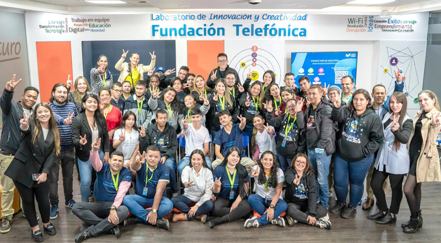Fundación Telefónica apuesta en Colombia por la Robótica Inclusiva