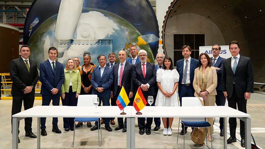 Acuerdo Colombia-Airbus para el desarrollo de la industria aeroespacial