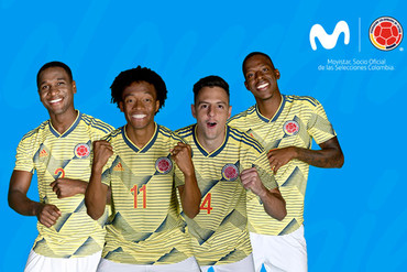 Movistar apoya un año más a la Selección Colombiana de Fútbol