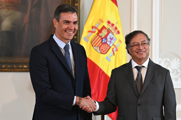 Visita de Pedro Sánchez a Colombia