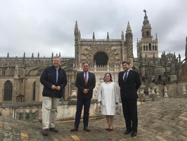 Visitamos Sevilla y Córdoba con el Embajador de Colombia en España